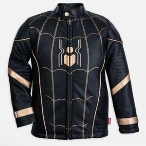 Children's Black and Gold Superhero Jacket
